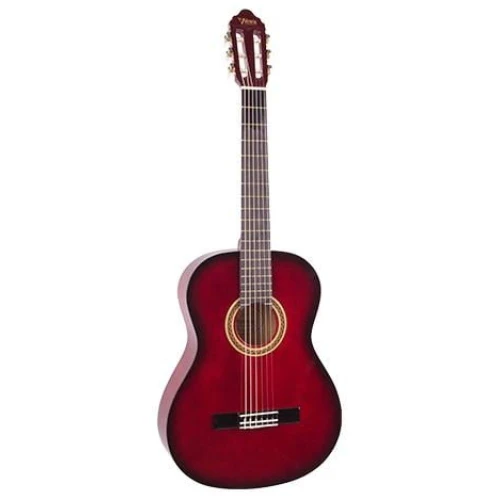 Valencia Vc102trds Klasik Gitar 1/2 Kırmızı Sunburst Sap Çelikli 2