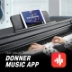 Donner DDP-100 Dijital Piyano (Siyah) 4