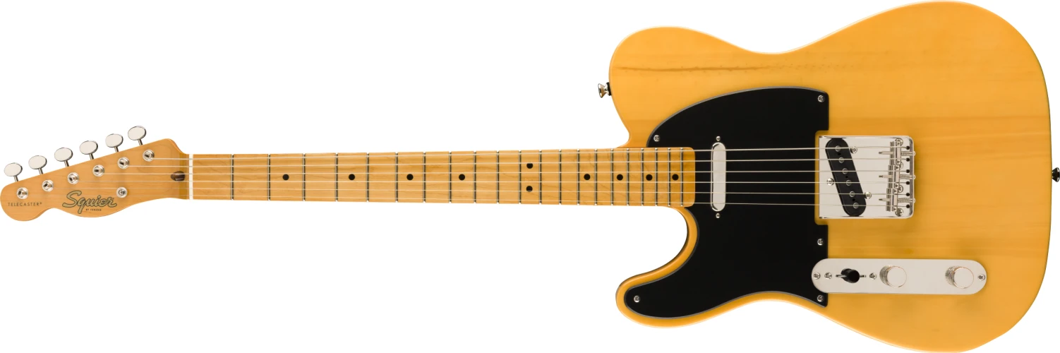 Squier Classic Vibe 50s Telecaster Akçaağaç Klavye Butterscotch Blonde Solak Elektro Gitar 6