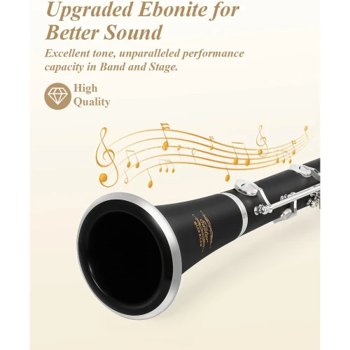 Eastar ECL-400 Black Ebonite Si Bemol Klarnet 2