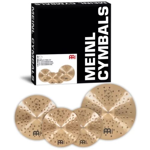 Meinl 15" - 18" - 22" Pure Alloy Complete Extra Hammered Zil Seti 1