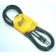 Cort Ca525Bk Gitar Kablosu, Gürültüsüz (Noiseless), 5 Metre, Siyah, Gold 3