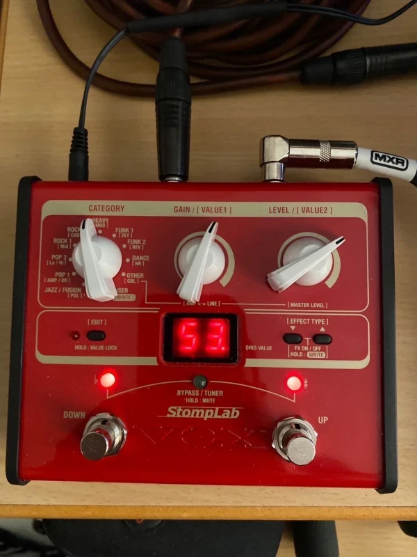 Vox Stomplab 1B Bass Gitar Prosesörü 1
