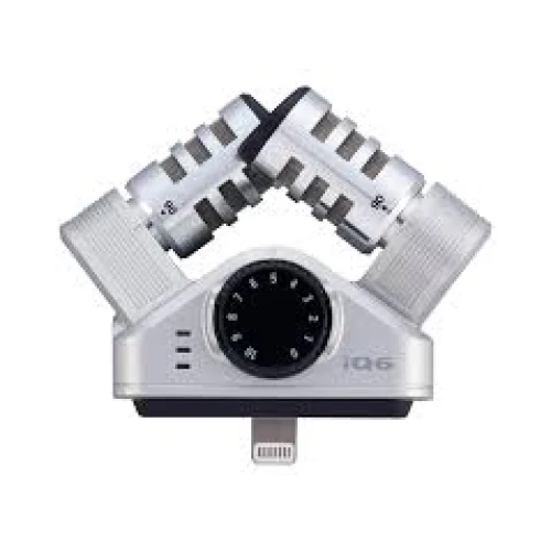 Zoom IQ6 Stereo Kayıt Mikrofonu iPhone/iPad/iPod Uyumlu 1