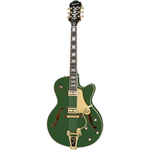 Epiphone Emperor Swingster Hollowbody Elektro Gitar (Forest Green Metallic) 2