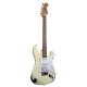 Lea RLC-100 OW Limited Edition Heavy Relic Elektro Gitar (Olympic White) 1