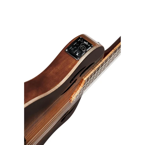 Ortega TourPlayer Deluxe RTPDLX-ACA Elektro Klasik Gitar (Acacia Burst) 5
