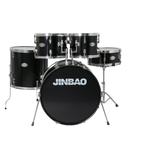 Jinbao JBP1212A 5 Parça Çocuk Davul Seti (Siyah) 1