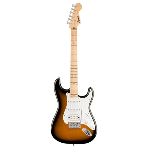 Squier FSR Sonic Stratocaster HSS Akçaağaç Klavye WPG 2 Ton Sunburst Elektro Gitar 5