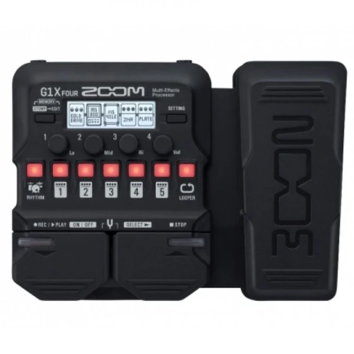 Zoom G1x FOUR Expression Pedallı Multi-Efekt Prosesörü 1