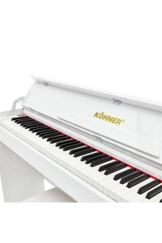 KÖHNER SLP-245 WH Dijital Konsol Piyano, Bluetooth, Tuş Hassasiyeti, 88 Tuşlu, Kapaklı (KULAKLIK VE TABURE) 4