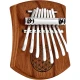 Meinl Sonic Energy KL802FOL Mini Solid Flower Of Life C Major 8 Note Kalimba (Red Zebrawood) 4