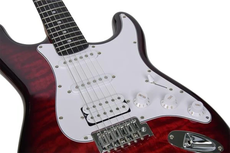 KAYSEN KST-217 RD Elektro Gitar | ST Kasa HSS Manyetik 3