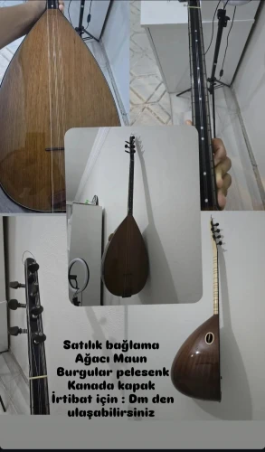 Kısa sap maun bağlama yarı profesyonel 1