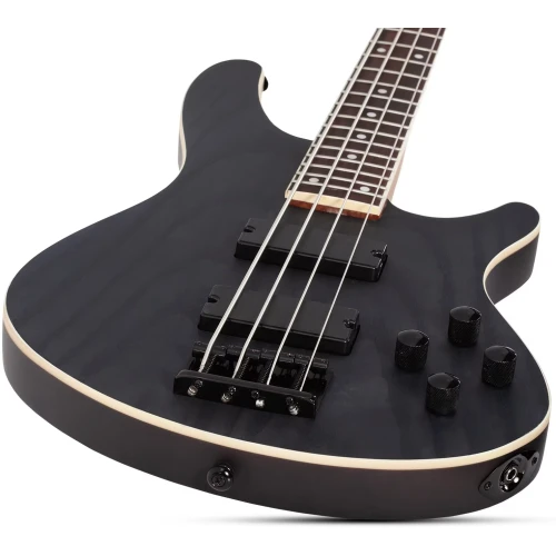 Schecter C-4 Standard Bas Gitar (Charcoal Satin) 2