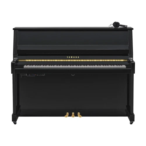 Yamaha B20 SC3 Silent Akustik Duvar Piyano (Parlak Siyah) 2