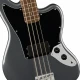 Squier Affinity Jaguar Bass H Laurel Klavye Charcoal Frost Metallic Bas Gitar 4
