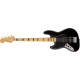 Squier Classic Vibe 70s Jazz Bass Akçaağaç Klavye Black Solak Bas Gitar 1