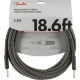 Fender Professional 5m Gri Tweed Enstrüman Kablosu 1
