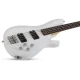 Schecter C-4 Deluxe Bas Gitar (Satin White) 3