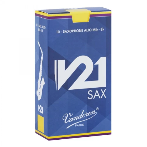 Vandoren V21 SR8125 Alto Saksafon Kamışı (10Lu) No. 2,5 1