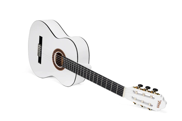 VALENCIA VC103TWT KLASİK GİTAR SAP ÇELİKLİ  3/4 BEYAZ 4