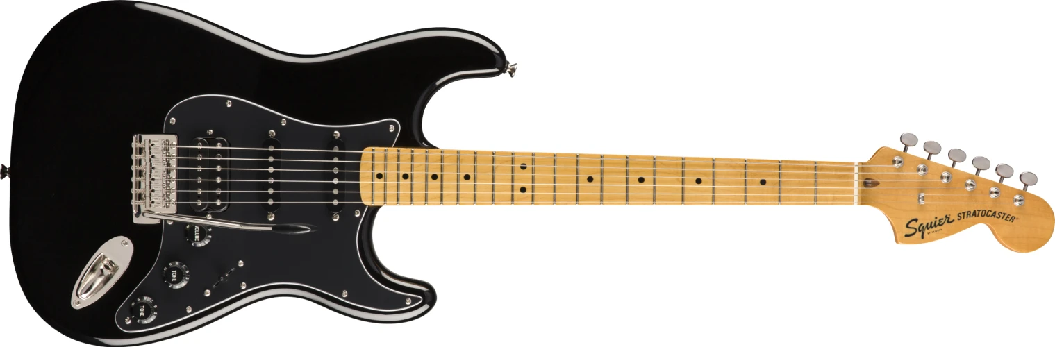 Squier Classic Vibe 70s Strat HSS MN BLK 1