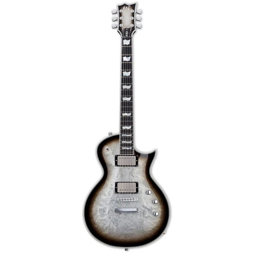 ESP Eclipse Custom Silver Liquid Metal Burst Elektro Gitar 2