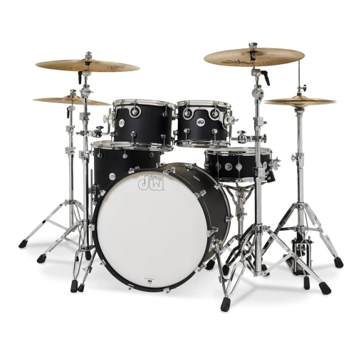 Dw Drums Design Series 4 Parça Akustik Davul Seti (Satin Black) 2