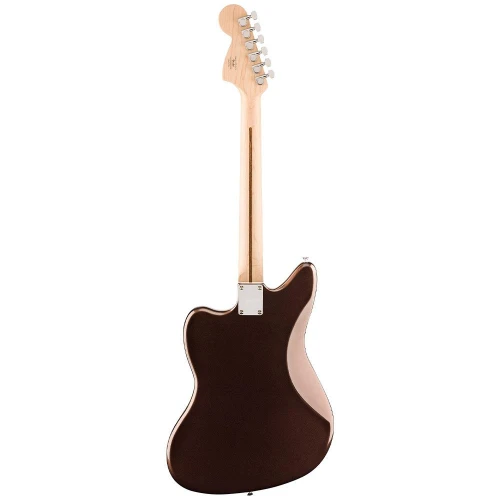 Squier Affinity Jaguar Akçaağaç Klavye WPG Mystic Metallic Brown Elektro Gitar 2