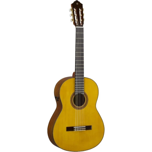 Yamaha CGTA NT TransAcoustic Series Elektro Klasik Gitar (Natural) 1