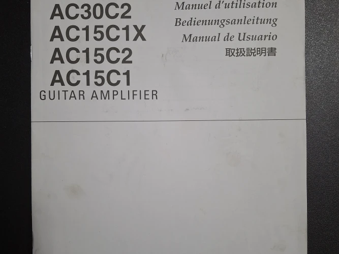 Vox Ac15c1 Amfi Limited Edition 8