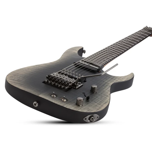 Schecter Banshee Mach-7 FR S 7 Telli Elektro Gitar (Fallout Burst) 5