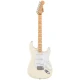 Fender Standard Stratocaster Akçaağaç Klavye Olympic White Elektro Gitar 1