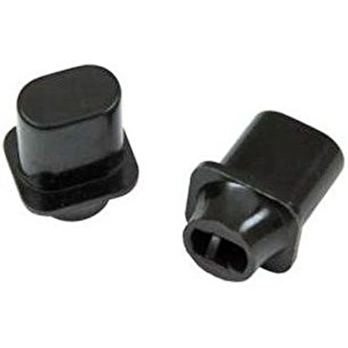 Fender Pure Vintage Telecaster Top-Hat Switch Tips Black 2 Kontrol Düğmesi 2