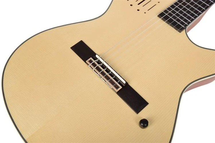 Tayste CG-100EQ Natural Silent Elektro Klasik Gitar 7