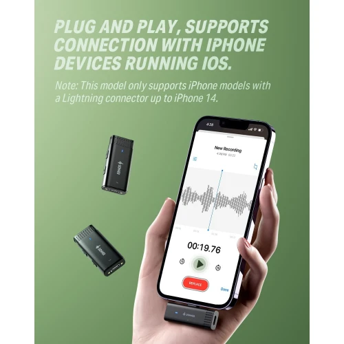 Donner VPM-10 Wireless Lavalier Mikrofon 4