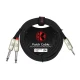 Kirlin Cable Y-362PRL Serisi 2MT 3.5 mm. Stereo (Erkek) - 2x6.35 mm. Mono (Erkek) 2