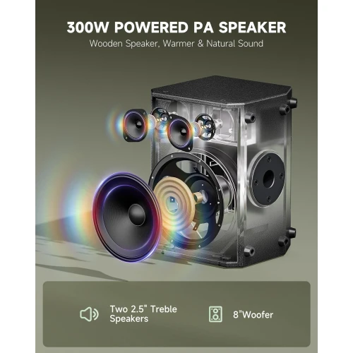 Donner Mt-1 Taşınabilir Bluetooth Amfi & PA Sistem 2