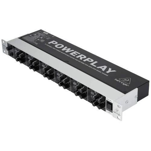BEHRINGER POWERPLAY HA8000 V2 8-Kanal Yüksek Çıkışlı Kulaklık Mix ve Dağıtım Amfisi 3