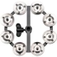 Meinl HTHH1BK 1 Row Hihat Tamburin 1