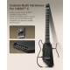 Donner Hush-C Silent Klasik Gitar (Siyah) 9