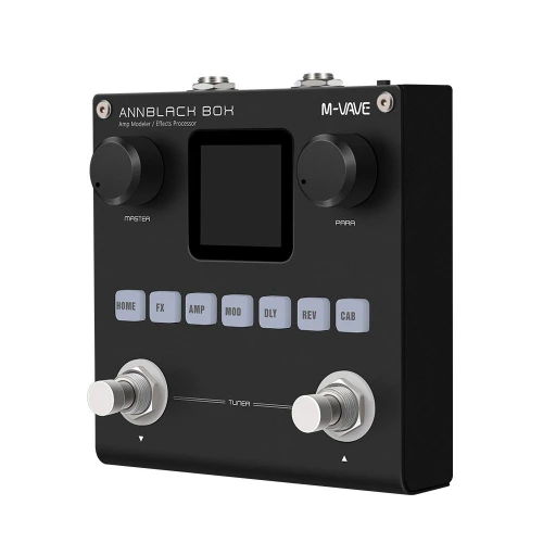 M-VAVE ANN Black Pedal Box Multi Effects Guitar 4