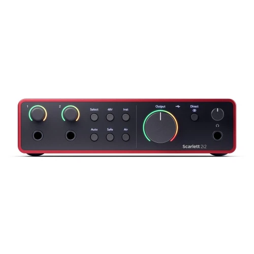 Focusrite Scarlett 2i2 Gen 4 Ses Kartı 3
