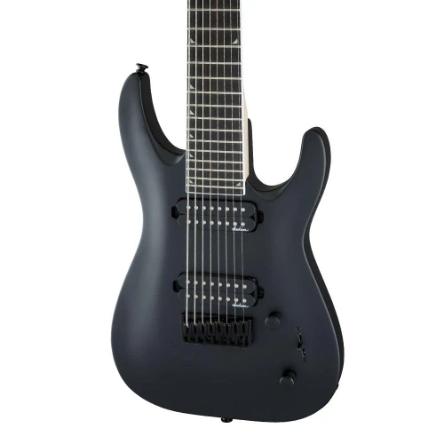Jackson JS Dinky Arch Top JS32-8 DKA HT Amaranth Klavye Satin Black 8 Telli Elektro Gitar 3