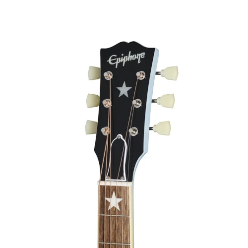 Epiphone J-180 LS Elektro Akustik Gitar (Frost Blue) 2