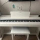 yamaha ydp105WHdigital piano beyaZ 2