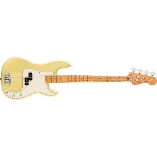 Fender Player II Precision Bass Akçaağaç Klavye Hialeah Yellow Bas Gitar 1
