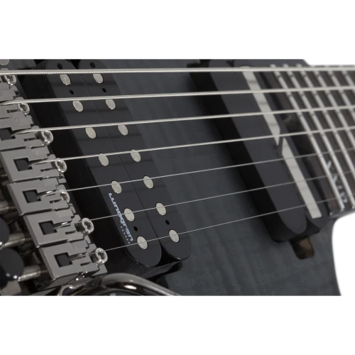 Schecter Banshee Mach-7 FR S 7 Telli Elektro Gitar (Fallout Burst) 4