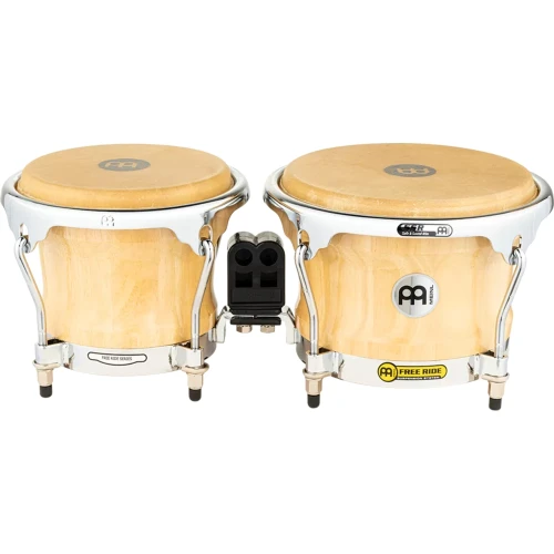 Meinl FWB400NT Free Ride Series 7''/ 8.5'' Bongo Set (Natural) 3